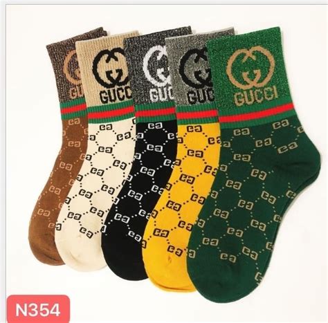 gucci glitter socks